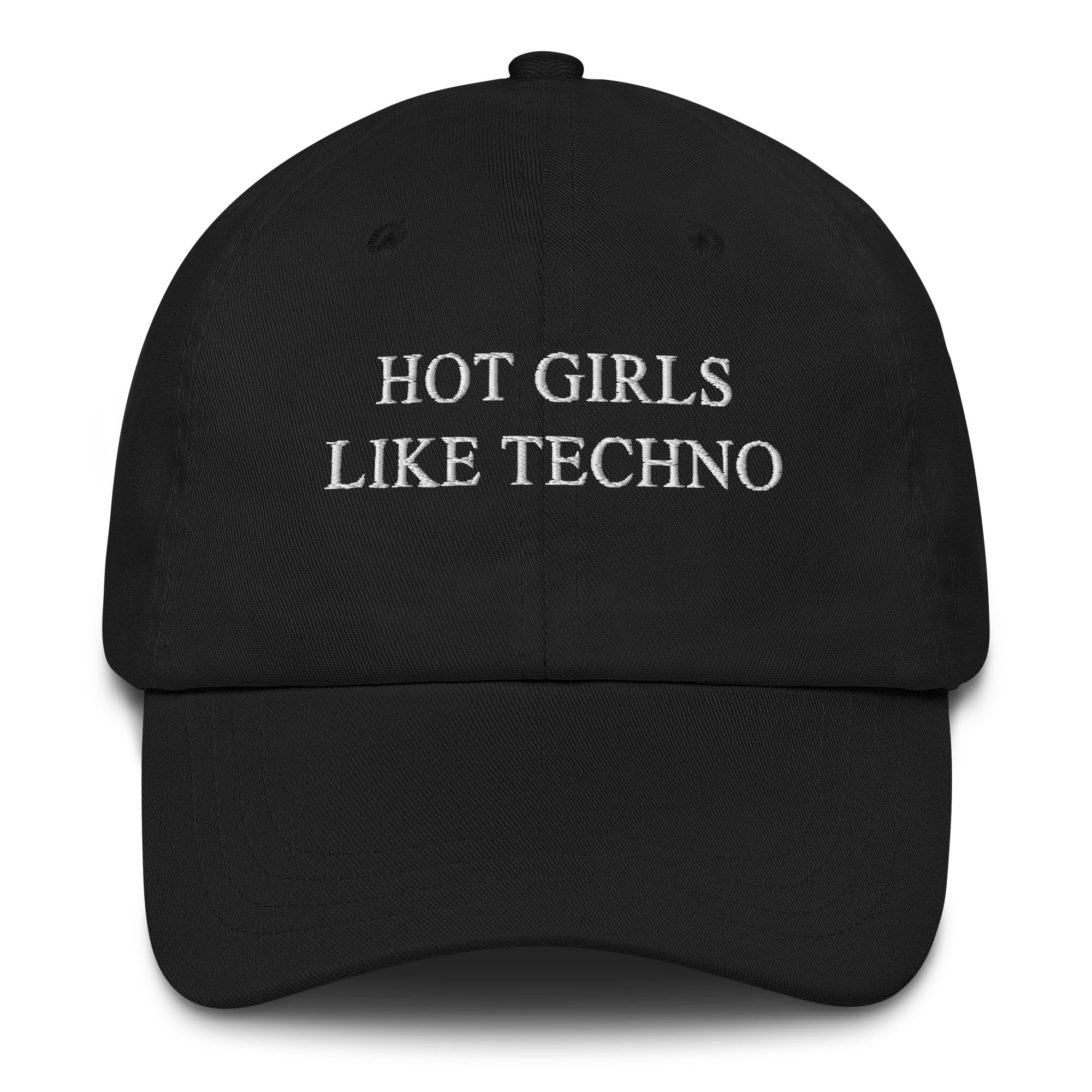Gorra "Hot Girls Like Techno"
