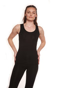 Camiseta sin mangas de viscosa de bambú y algodón orgánico para mujer (Liquidación)