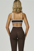 Conjunto de 2 piezas de sujetador deportivo y leggings Prime Line
