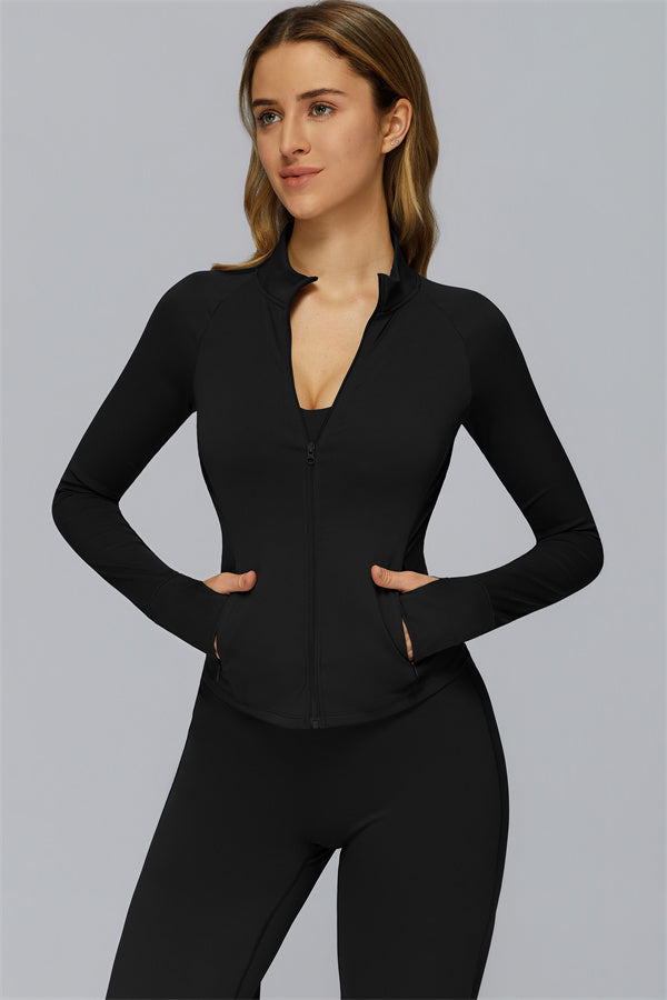 The Radiance Pure Zip Jacket