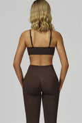 El conjunto de 2 piezas de leggings y sujetador deportivo Prime