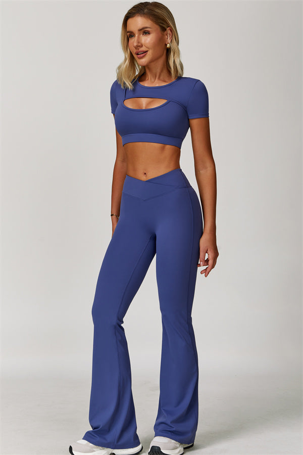 Los leggings acampanados Halo