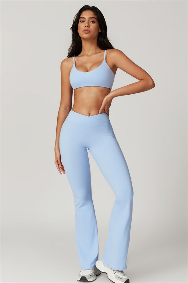 Los leggings Sophia con pernera acampanada