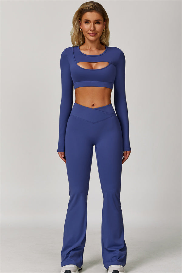 Los leggings acampanados Halo