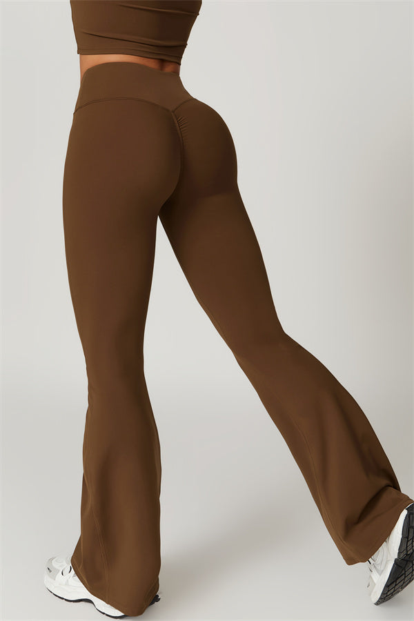 Conjunto de 2 piezas de camiseta y pantalones acampanados Sophia