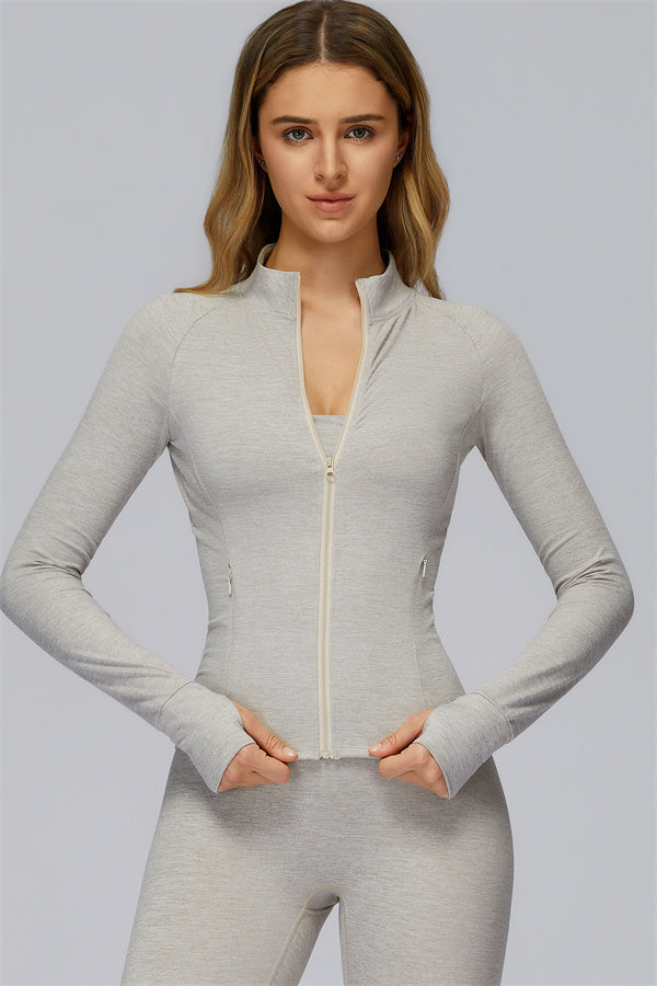 The Radiance Jacket Sports Bra Leggings 3-Piece Set