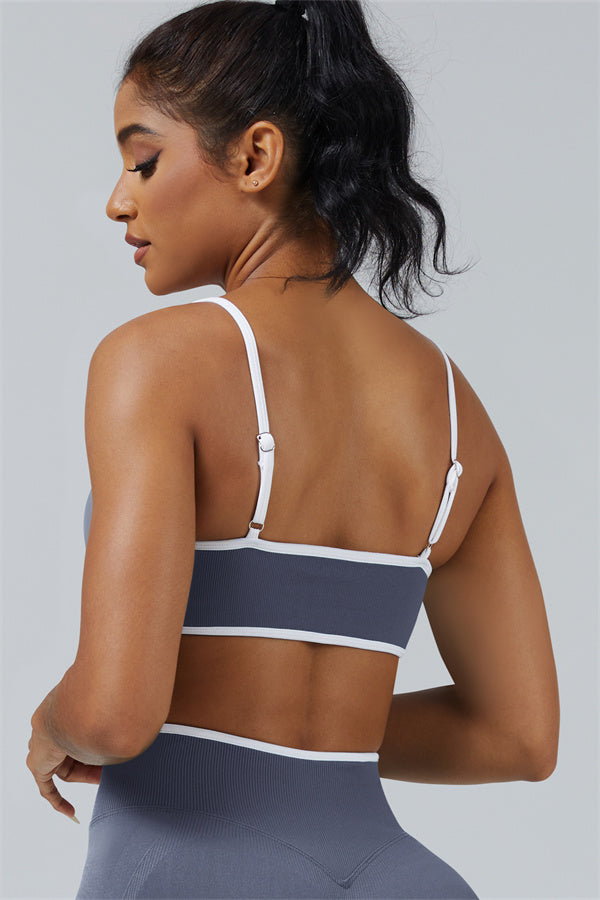 Conjunto de 2 piezas de sujetador deportivo y shorts Elevate