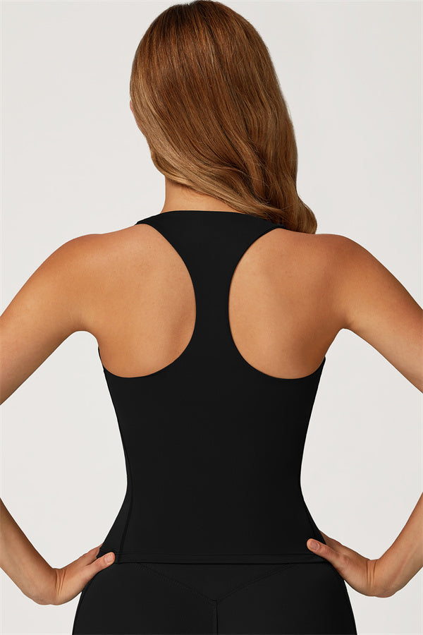 Conjunto de 2 piezas de top corto Glacier y leggings con pernera acampanada