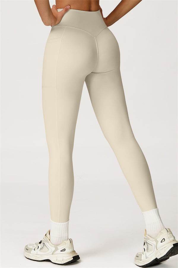 El conjunto de 2 piezas de leggings y camiseta corta Glacier
