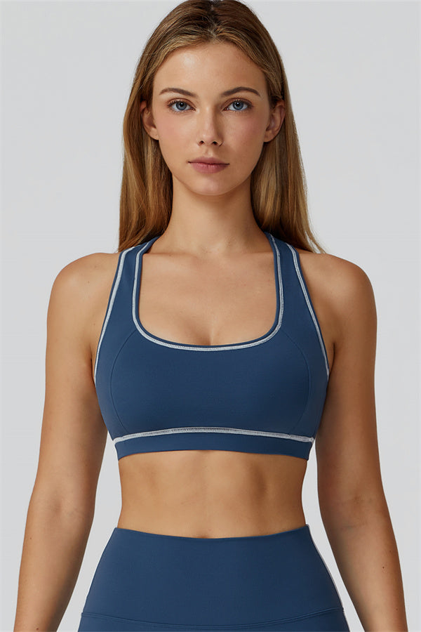 El conjunto de 3 piezas de leggings y sujetador deportivo con cremallera Venus