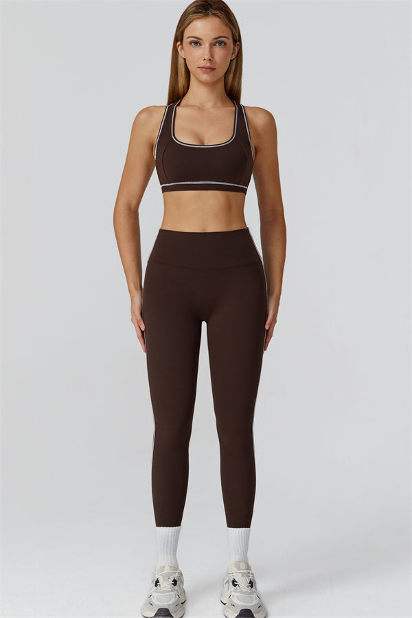 Conjunto de 2 piezas de leggings y sujetador deportivo Venus