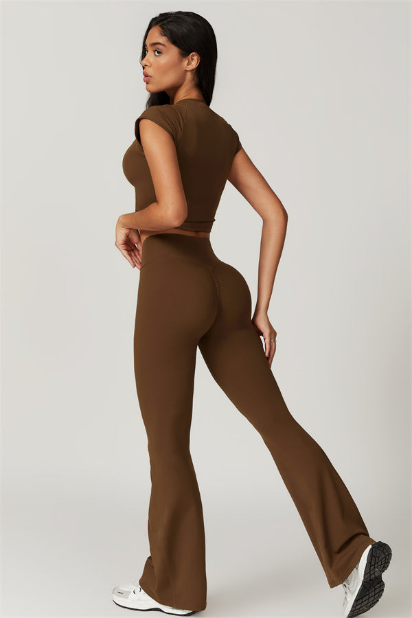 Los leggings Sophia con pernera acampanada