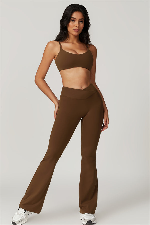 Los leggings Sophia con pernera acampanada