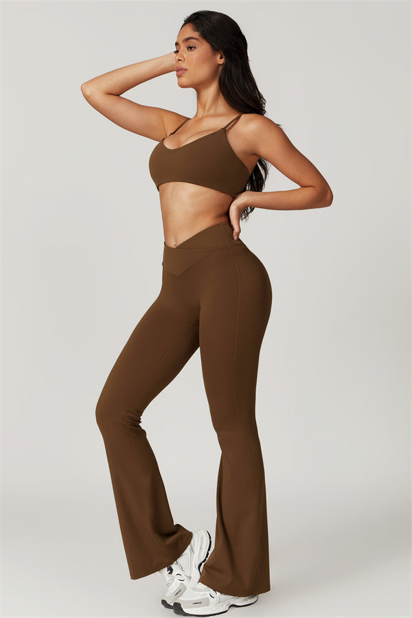 Los leggings Sophia con pernera acampanada