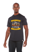 Todo lo que necesitas Camiseta gráfica de manga corta de bambú-viscosa/algodón orgánico para hombre