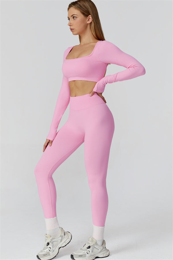 El top corto de manga larga Reign