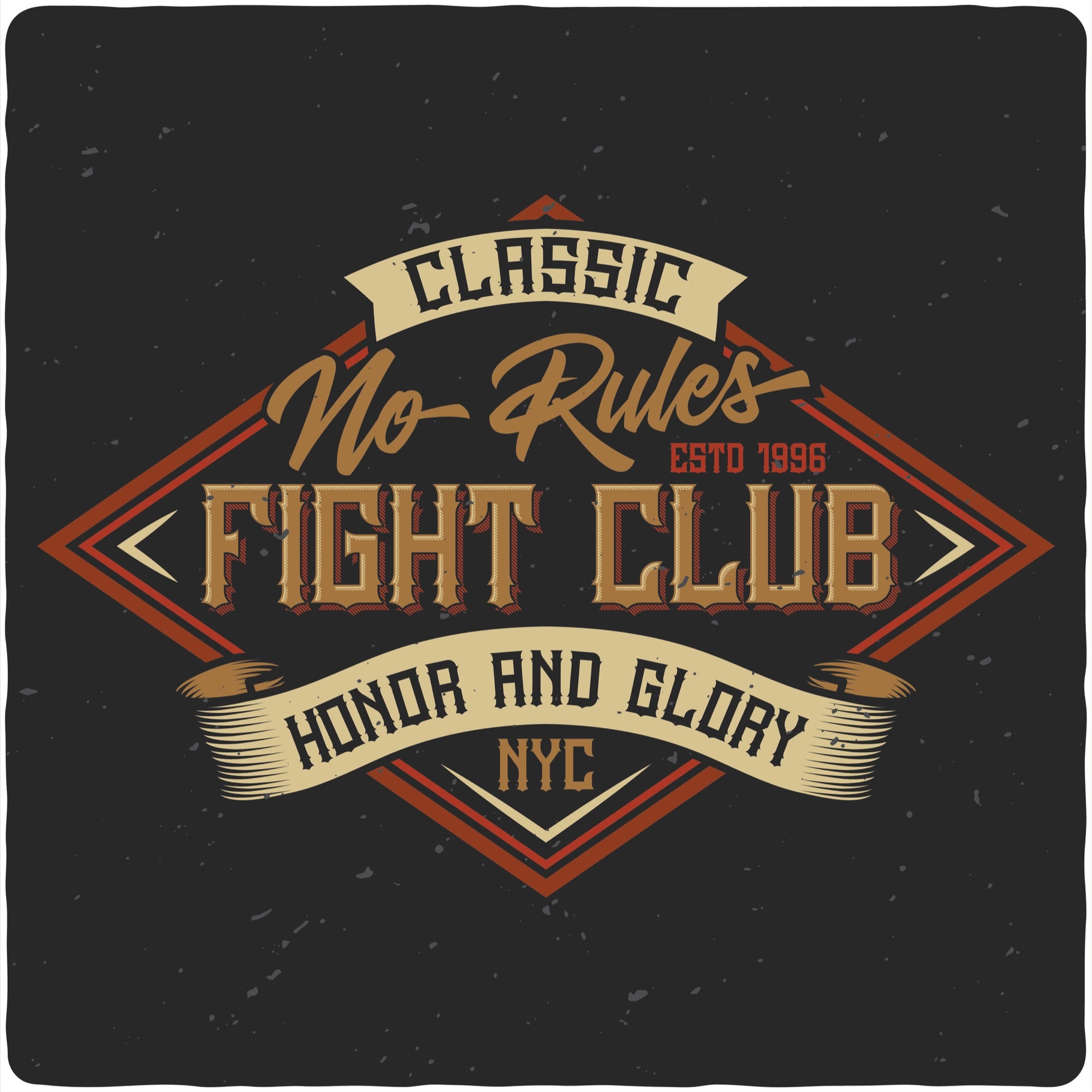 Camiseta gráfica de manga corta de bambú/viscosa de algodón orgánico para hombre de Fight Club