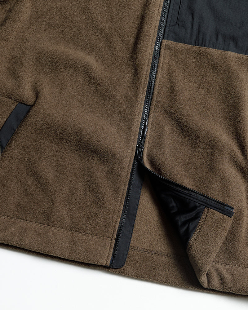 Chaqueta Polar con Cremallera Bruin - Marrón Oscuro