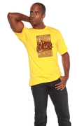 Camiseta gráfica de manga corta de bambú/algodón orgánico para hombre Freedom Motorcycles