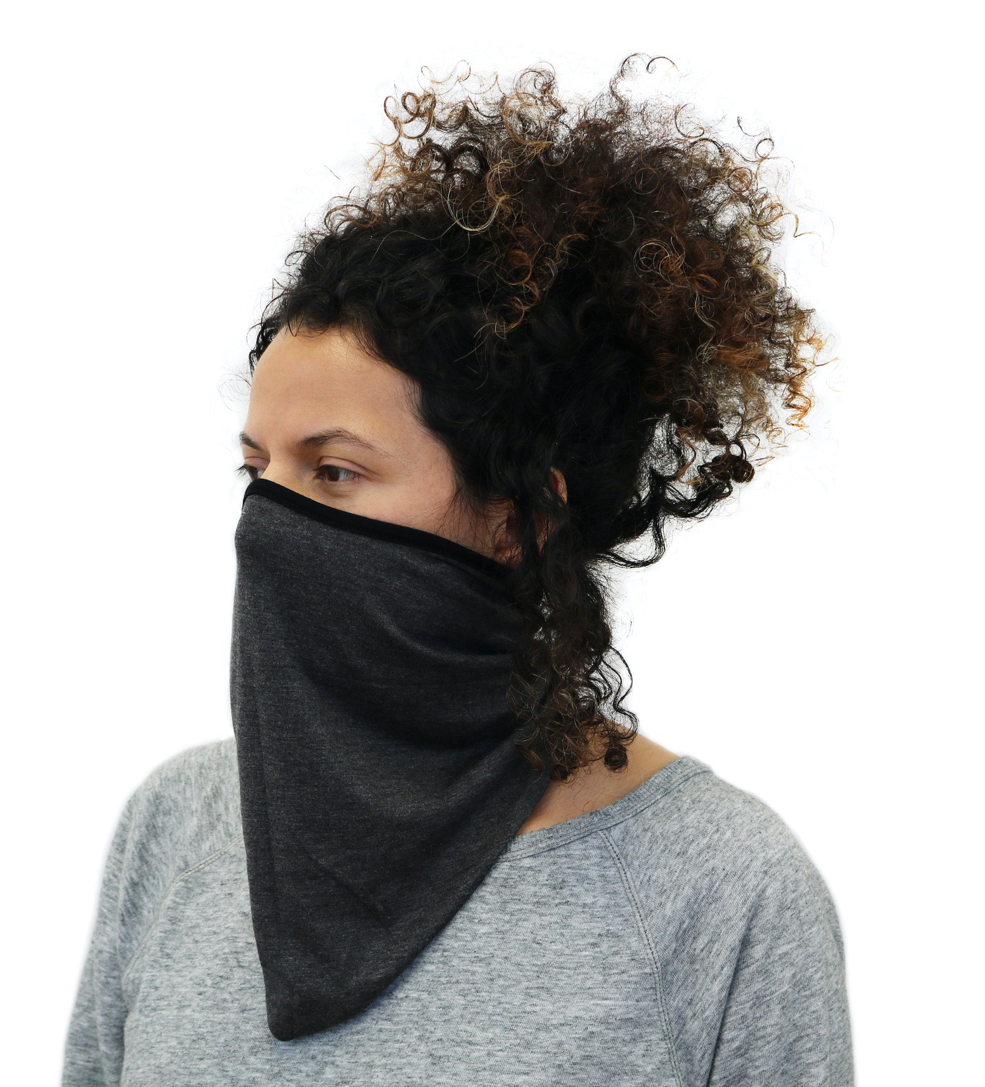 Braga de cuello reversible de bambú hilado extragrande unisex multiusos de 2 capas - Transpirable, suave como la seda, ropa de esquí ultracómoda