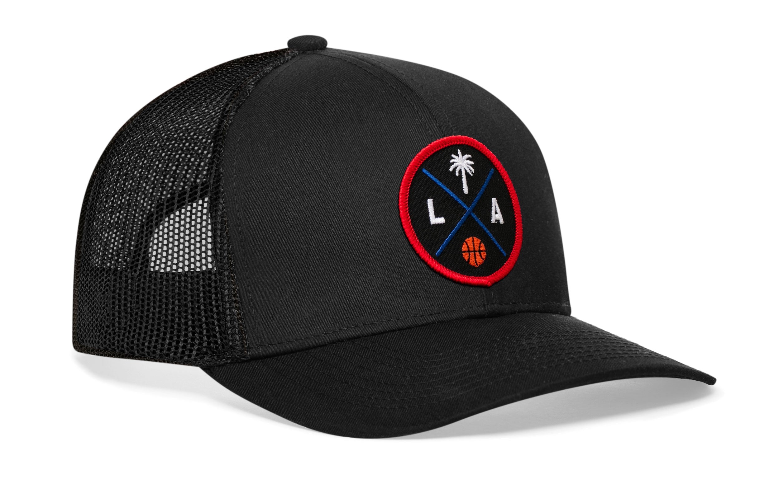 Los Angeles Trucker Hat  |  LA X Basketball Snapback