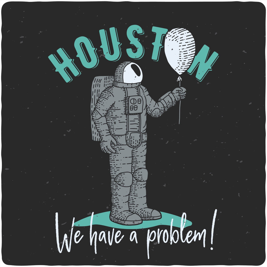 Camiseta gráfica de manga corta de viscosa de bambú y algodón orgánico HOUSTON para hombre