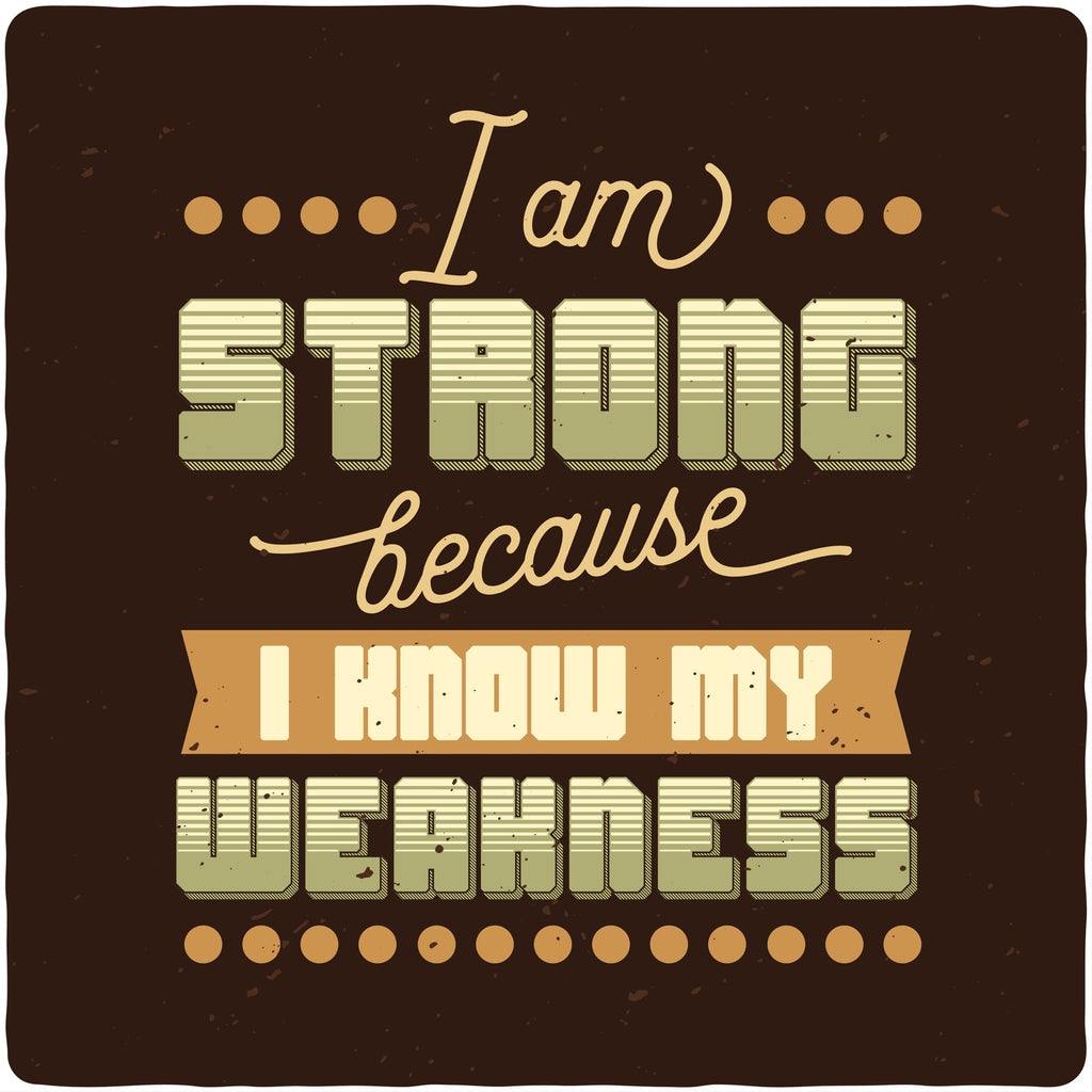 Camiseta gráfica de manga corta de viscosa de bambú/algodón orgánico "I am Strong" para hombre