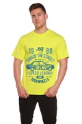 Camiseta gráfica de manga corta de bambú/algodón orgánico King Of The Street para hombre