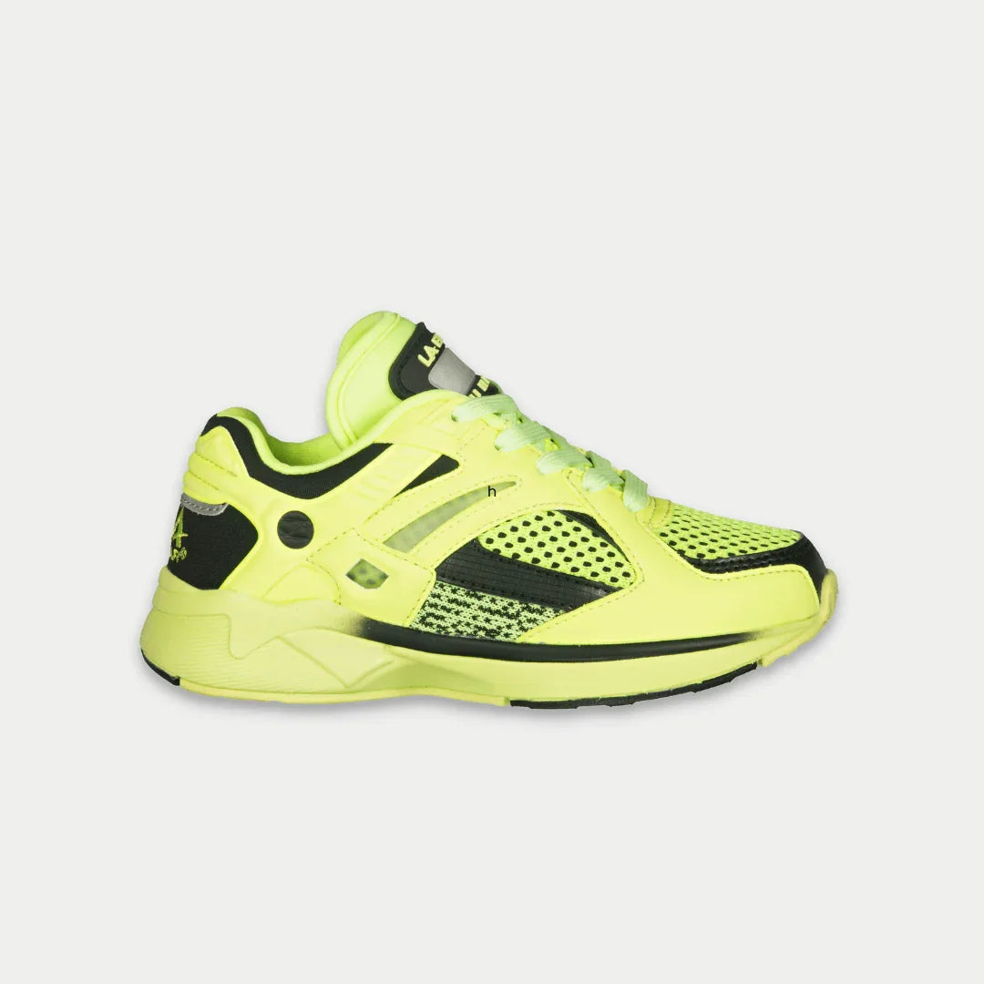 LA Gear Kids Catapult Light-Up x Glow Lowtop | Amarillo neón x Negro