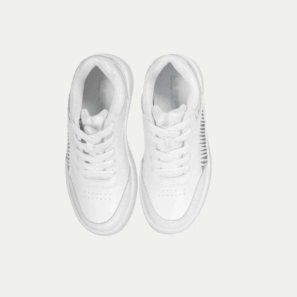 LA Gear Niños Flame Lowtop | Blanco