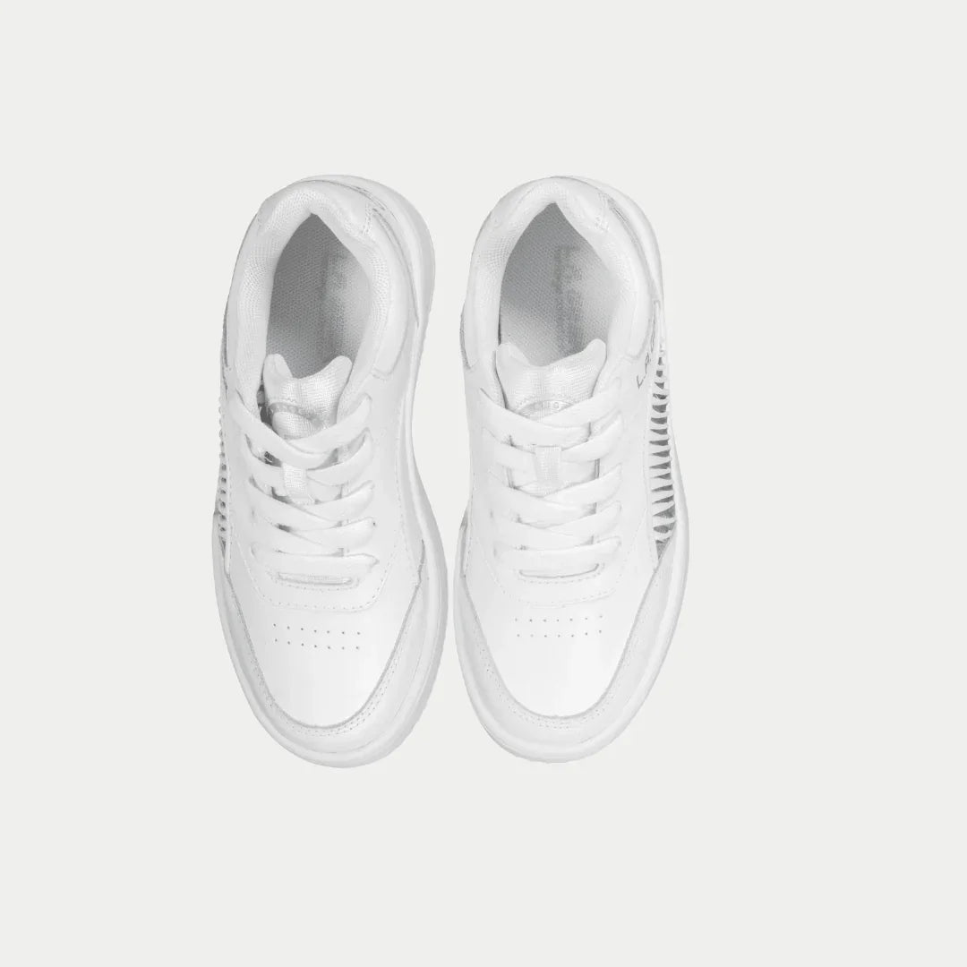LA Gear Niños Flame Lowtop | Blanco