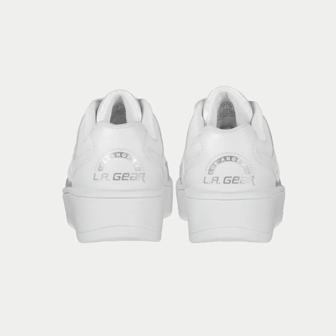 LA Gear Niños Flame Lowtop | Blanco