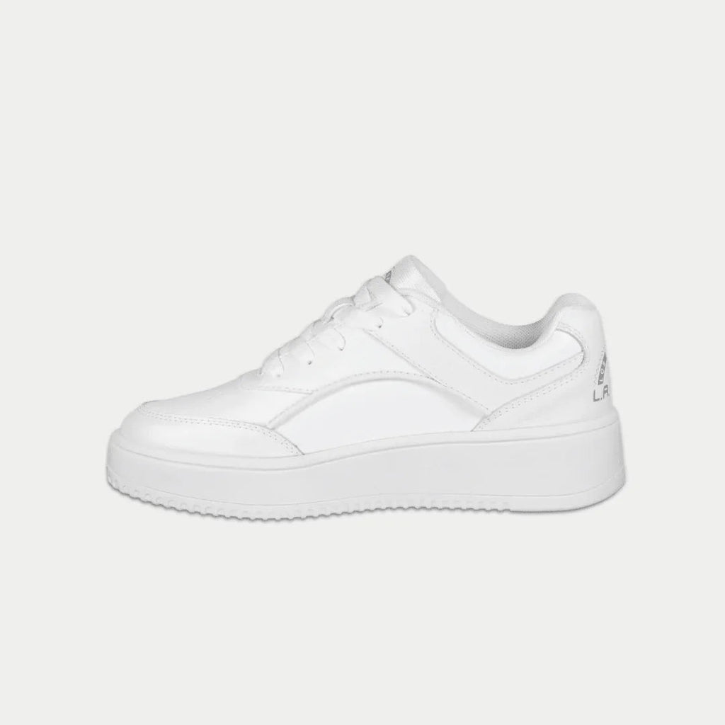 LA Gear Niños Flame Lowtop | Blanco
