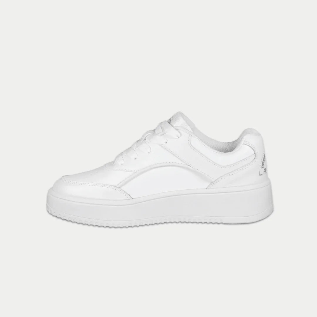 LA Gear Niños Flame Lowtop | Blanco