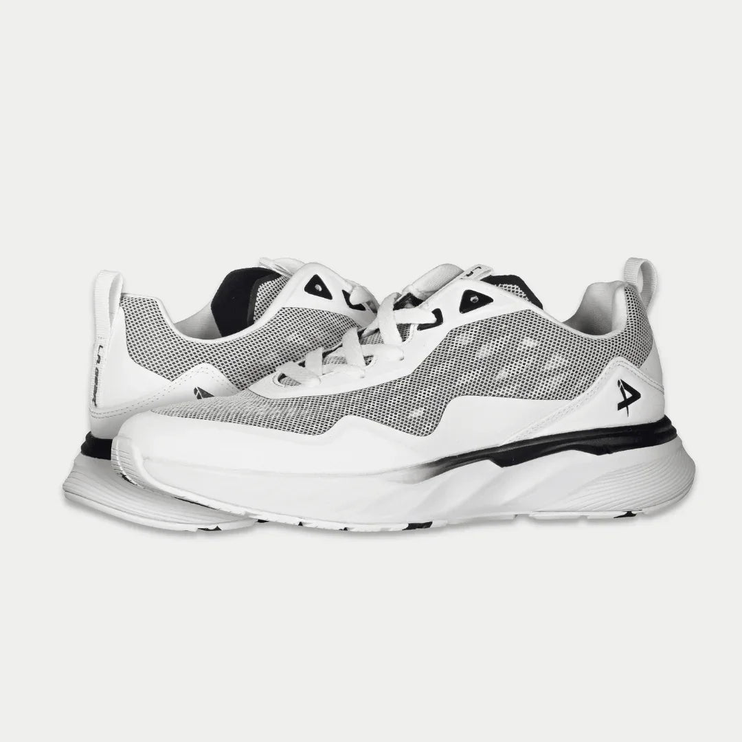 LA Gear Highland Lowtop para hombre | Blanco x Negro