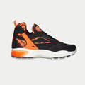 LA Gear de hombre Turbo Light-Up Mid | Negro x Rojo neón