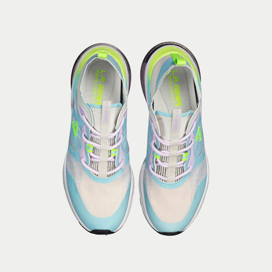 Zapatillas bajas Artesia para mujer de LA Gear | Gris x azul claro