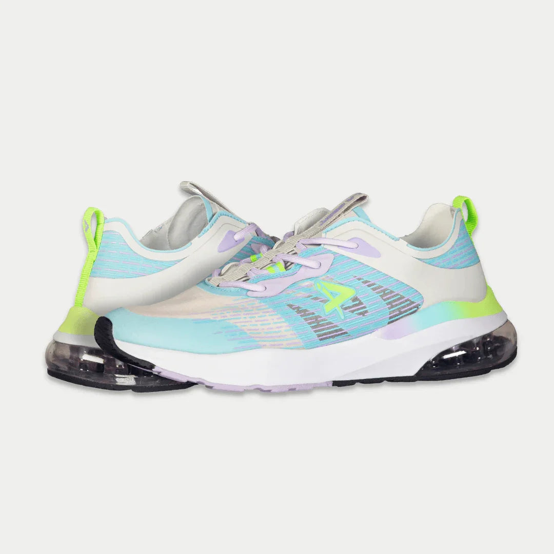 Zapatillas bajas Artesia para mujer de LA Gear | Gris x azul claro
