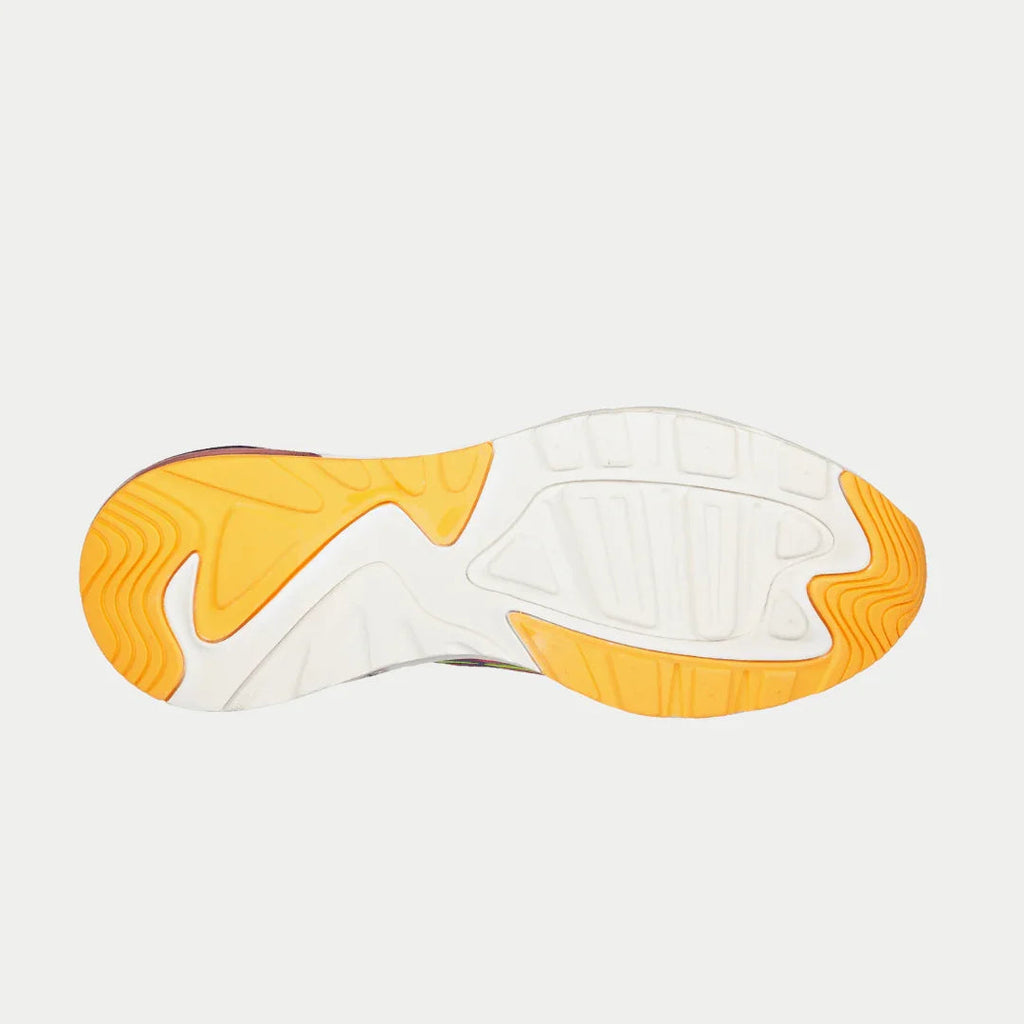 LA Gear Zapatillas Bajas Artesia de Mujer | Blanco x Morado x Naranja