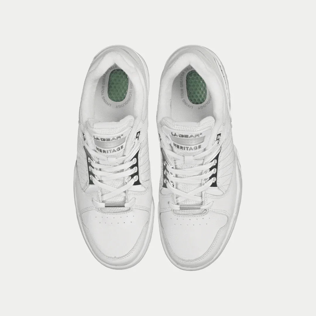 LA Gear Boardwalk Lowtop para Mujer | Blanco