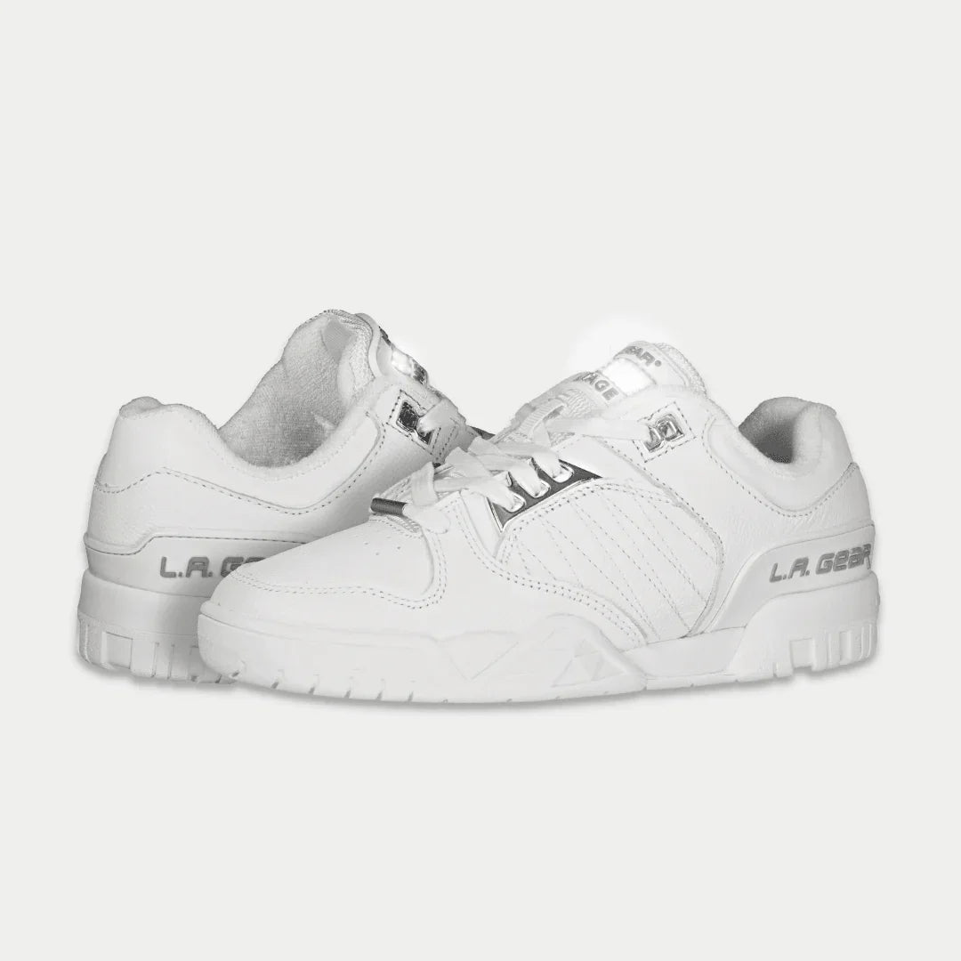 LA Gear Boardwalk Lowtop para Mujer | Blanco