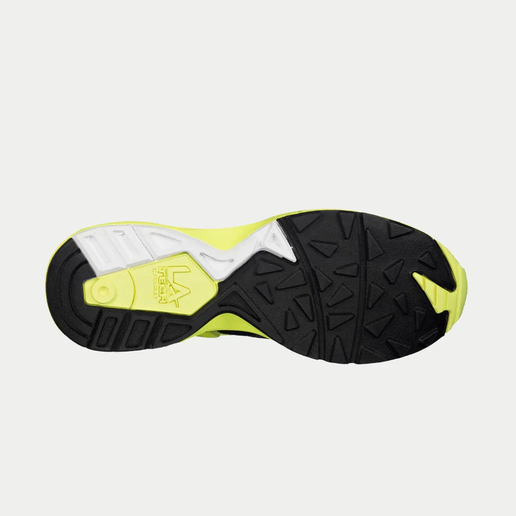 LA Gear Zapatillas Bajas con Luz para Mujer x Glow | Amarillo Neón x Negro