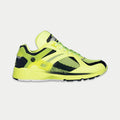LA Gear Zapatillas Bajas con Luz para Mujer x Glow | Amarillo Neón x Negro