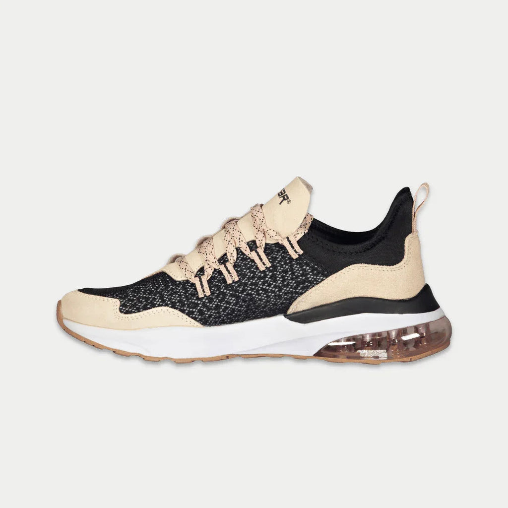 Zapatillas bajas LA Gear Runyon para mujer | Negro x Rosa