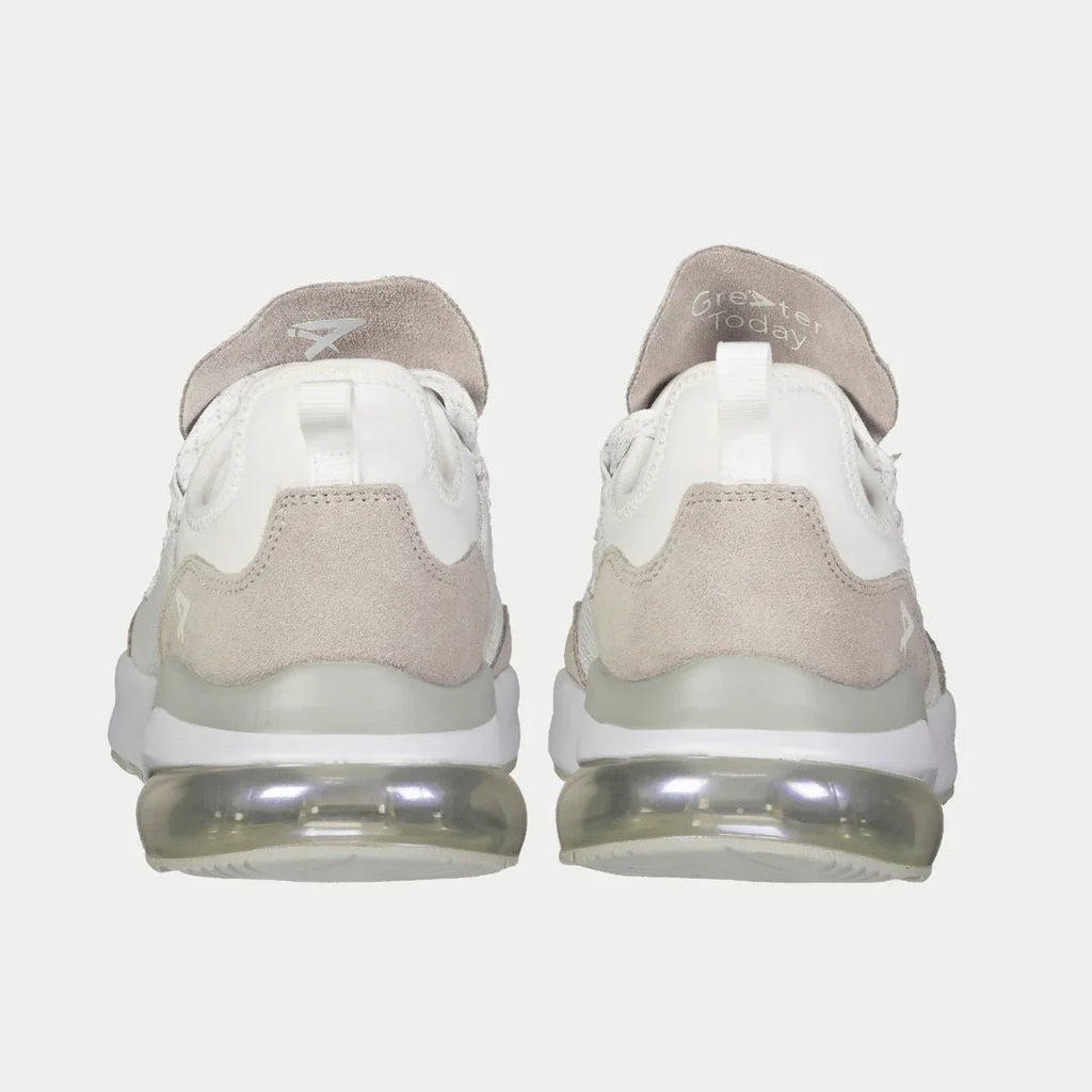 LA Gear Women's Runyon Lowtop | White x Gray
