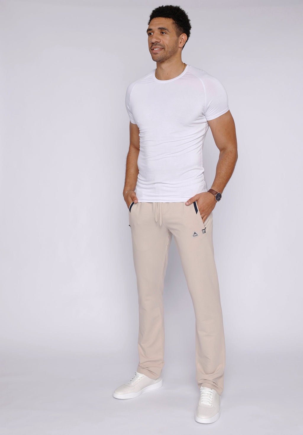 Pantalones de chándal deportivos para hombre, comodidad durante todo el día - Rectos (tallas grandes)