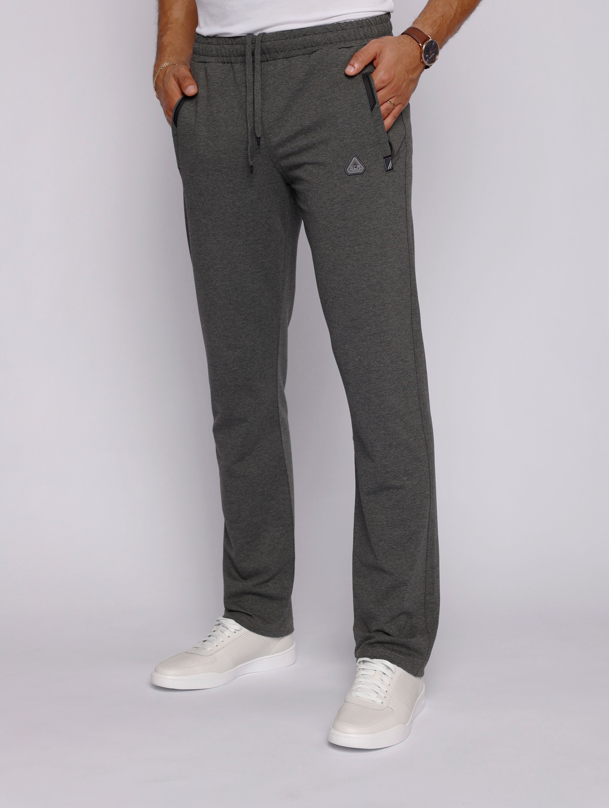 Pantalones de chándal deportivos cómodos para todo el día - Rectos (ajuste regular y grande)