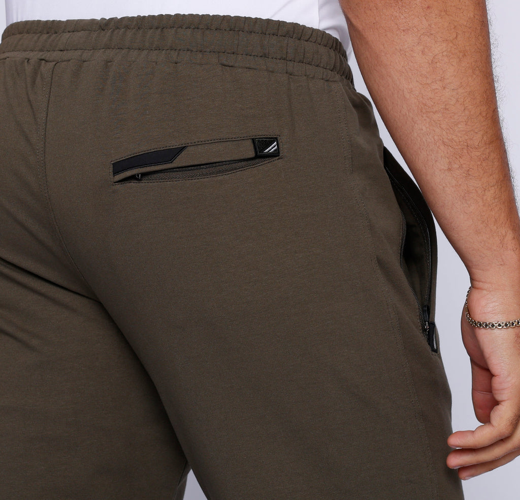Pantalón de chándal deportivo de gran comodidad para todo el día - Recto (Talla alta)