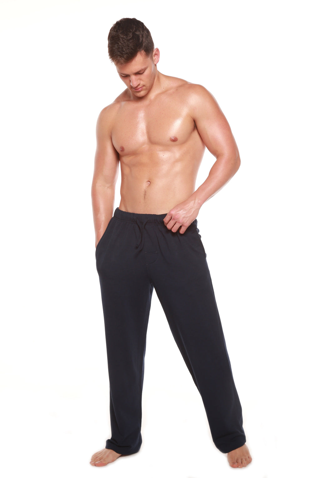Pantalones de descanso de forro polar de viscosa de bambú para hombre