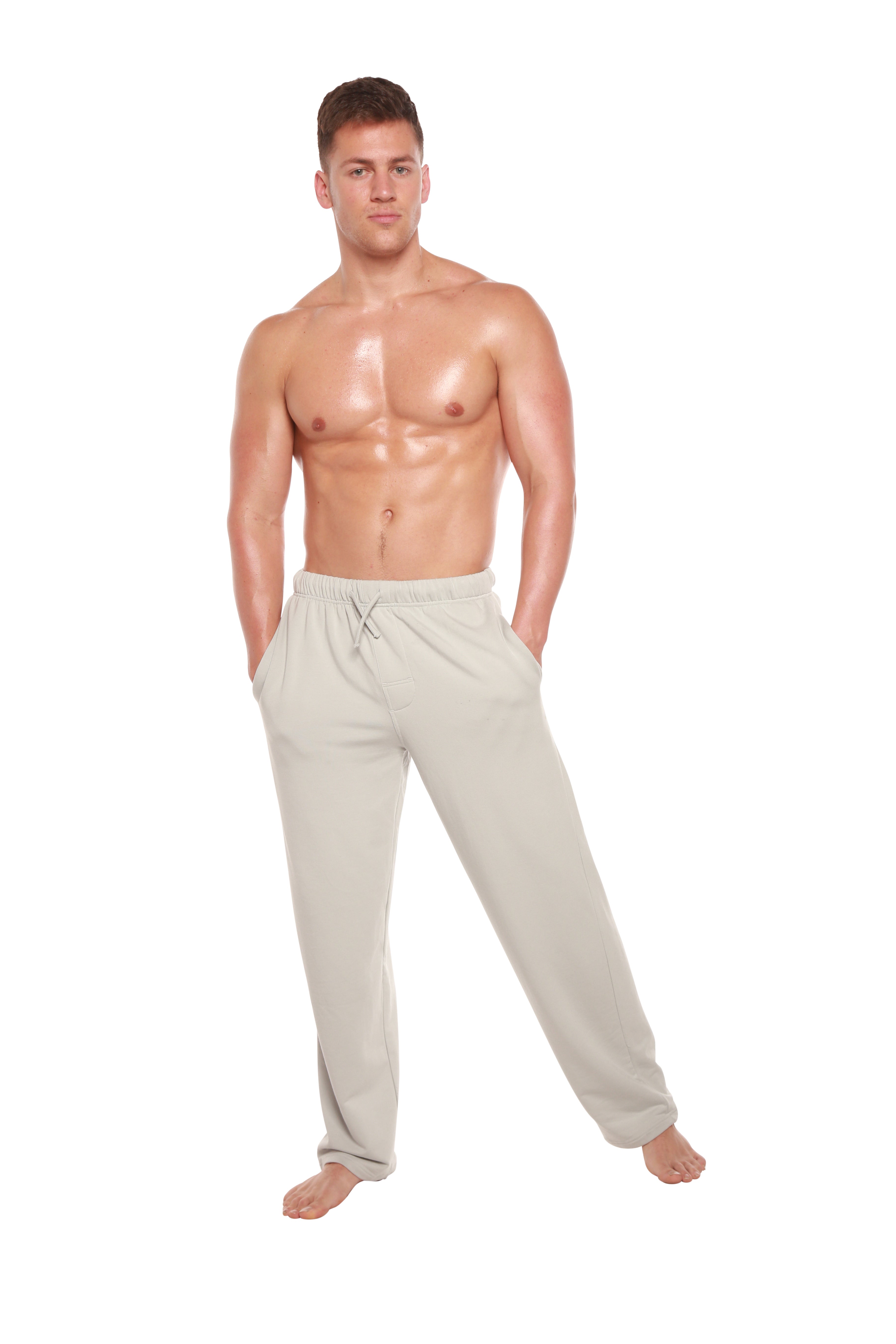 Pantalones de descanso de forro polar de viscosa de bambú para hombre